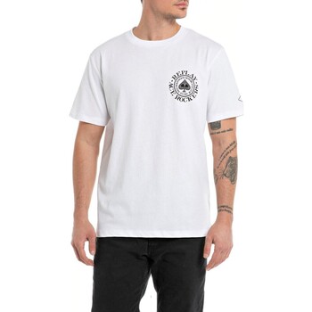 tekstylia Męskie T-shirty z krótkim rękawem Replay  Wielokolorowy