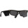 Zegarki & Biżuteria  Damskie okulary przeciwsłoneczne Burberry Occhiali da Sole  Palmer BE4385 300187 Czarny