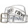 Dodatki Męskie Paski Rave Core logo belt Biały