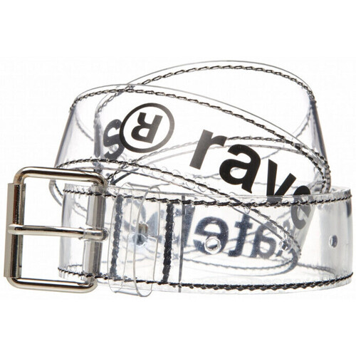 Dodatki Męskie Paski Rave Core logo belt Biały