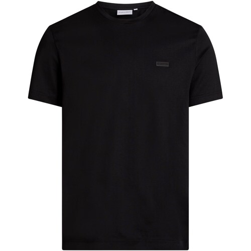 tekstylia Męskie T-shirty z krótkim rękawem Calvin Klein Jeans K10K111876 Czarny