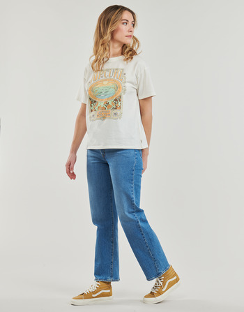 Rip Curl LONG DAYS RELAXED TEE Beżowy