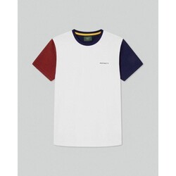 tekstylia Męskie T-shirty z krótkim rękawem Hackett HM500764 HERITAGE Biały