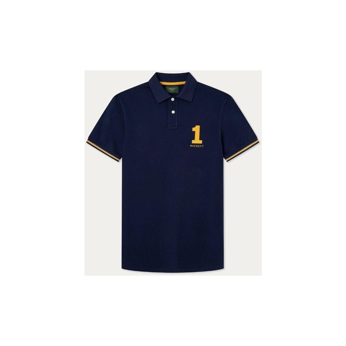 tekstylia Męskie T-shirty z krótkim rękawem Hackett HM563196 HERITAGE Niebieski