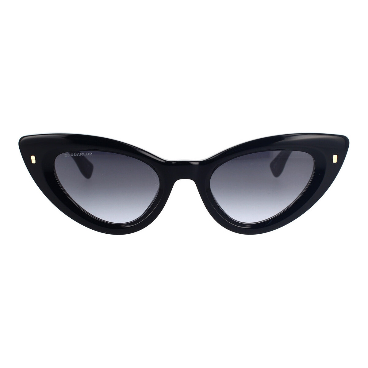 Zegarki & Biżuteria  Damskie okulary przeciwsłoneczne Dsquared Occhiali da Sole  D2 0092/S 807 Czarny