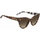 Zegarki & Biżuteria  Damskie okulary przeciwsłoneczne Love Moschino Occhiali da Sole  MOL053/S 1NR Brązowy