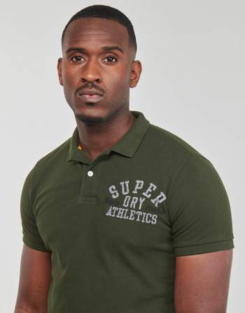 Superdry VINTAGE SUPERSTATE POLO Zielony / Fonce