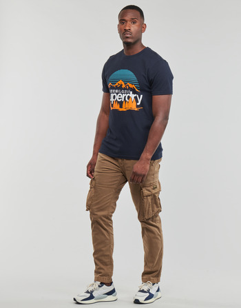 Superdry CORE CARGO PANT Brązowy