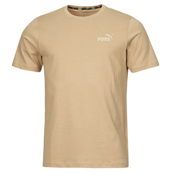 tekstylia Męskie T-shirty z krótkim rękawem Puma ESS SMALL LOGO TEE (S) Beżowy