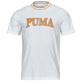 tekstylia Męskie T-shirty z krótkim rękawem Puma PUMA SQUAD BIG GRAPHIC TEE Biały