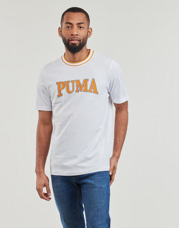 Puma PUMA SQUAD BIG GRAPHIC TEE Biały