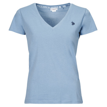 tekstylia Damskie T-shirty z krótkim rękawem U.S Polo Assn. BELL Niebieski