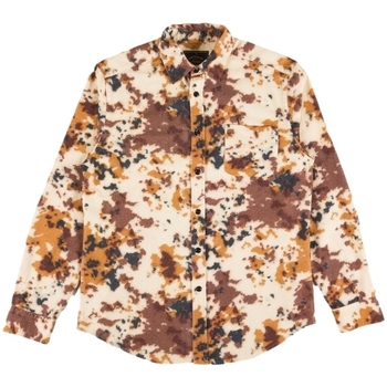 tekstylia Męskie Koszule z długim rękawem Portuguese Flannel Morama Shirt - Brown Brązowy