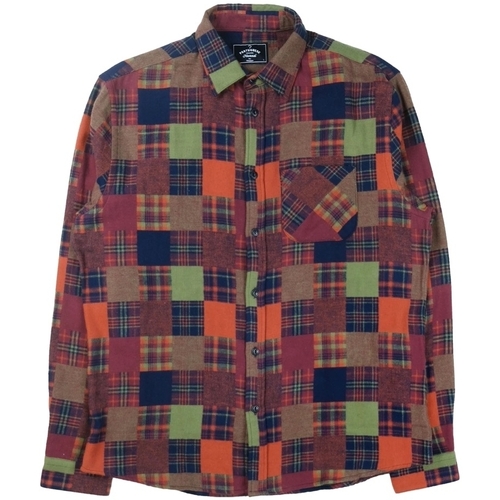 tekstylia Męskie Koszule z długim rękawem Portuguese Flannel OG Patchwork Shirt - Checks Wielokolorowy