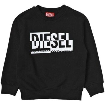 tekstylia Dziewczynka Bluzy Diesel J01509-KYAVF Czarny