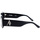 Zegarki & Biżuteria  okulary przeciwsłoneczne The Attico Occhiali da Sole  X Linda Farrow Blake 45C1 Czarny
