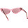 Zegarki & Biżuteria  Damskie okulary przeciwsłoneczne The Attico Occhiali da Sole  X Linda Farrow Dora 32C10 Różowy