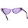 Zegarki & Biżuteria  Damskie okulary przeciwsłoneczne The Attico Occhiali da Sole  X Linda Farrow Dora 32C9 Fioletowy