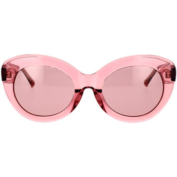 Zegarki & Biżuteria  Damskie okulary przeciwsłoneczne The Attico Occhiali da Sole  X Linda Farrow Agnes 44C5 Różowy