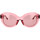 Zegarki & Biżuteria  Damskie okulary przeciwsłoneczne The Attico Occhiali da Sole  X Linda Farrow Agnes 44C5 Różowy