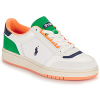 Buty Trampki niskie Polo Ralph Lauren POLO CRT SPT Biały / Zielony / Pomarańczowy