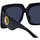 Zegarki & Biżuteria  Damskie okulary przeciwsłoneczne Linda Farrow Occhiali da Sole  Sierra LFL 1346 C1 Czarny