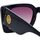 Zegarki & Biżuteria  Damskie okulary przeciwsłoneczne Linda Farrow Occhiali da Sole  Nieve LFL 1297 C5 Czarny