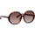 Zegarki & Biżuteria  Damskie okulary przeciwsłoneczne Linda Farrow Occhiali da Sole  Paoloma LFL 1415 C2 Brązowy