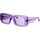 Zegarki & Biżuteria  Damskie okulary przeciwsłoneczne The Attico Occhiali da Sole  X Linda Farrow Marfa 3C25 Fioletowy