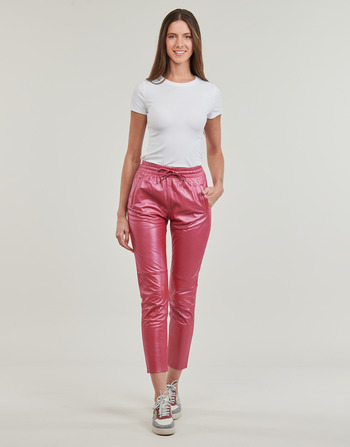 tekstylia Damskie Spodnie z pięcioma kieszeniami Oakwood GIFT METAL Różowy