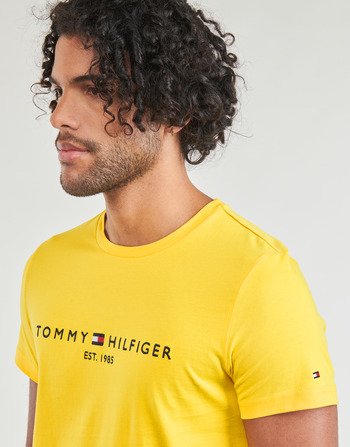 Tommy Hilfiger TOMMY LOGO TEE Żółty