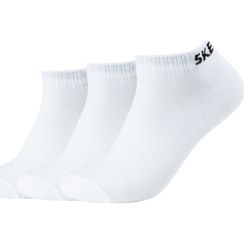 Dodatki Skarpety Skechers 3PPK Mesh Ventilation Socks Biały