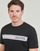 tekstylia Męskie T-shirty z krótkim rękawem Tommy Hilfiger MONOTYPE STRIPE Czarny