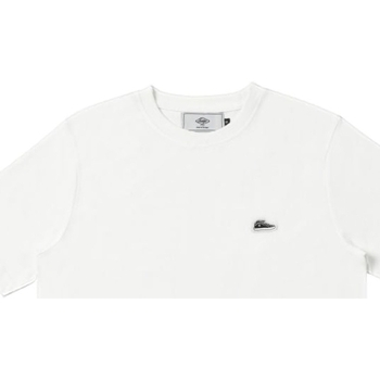 tekstylia Męskie T-shirty i Koszulki polo Sanjo T-Shirt Patch Classic - White Biały