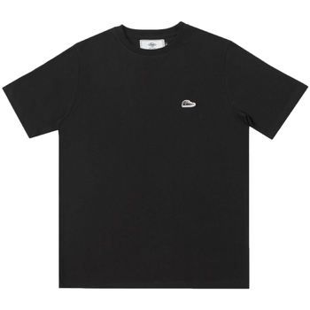 tekstylia Męskie T-shirty i Koszulki polo Sanjo T-Shirt Patch Classic - Black Czarny