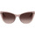 Zegarki & Biżuteria  Damskie okulary przeciwsłoneczne Love Moschino Occhiali da Sole  MOL062/S FWM Różowy
