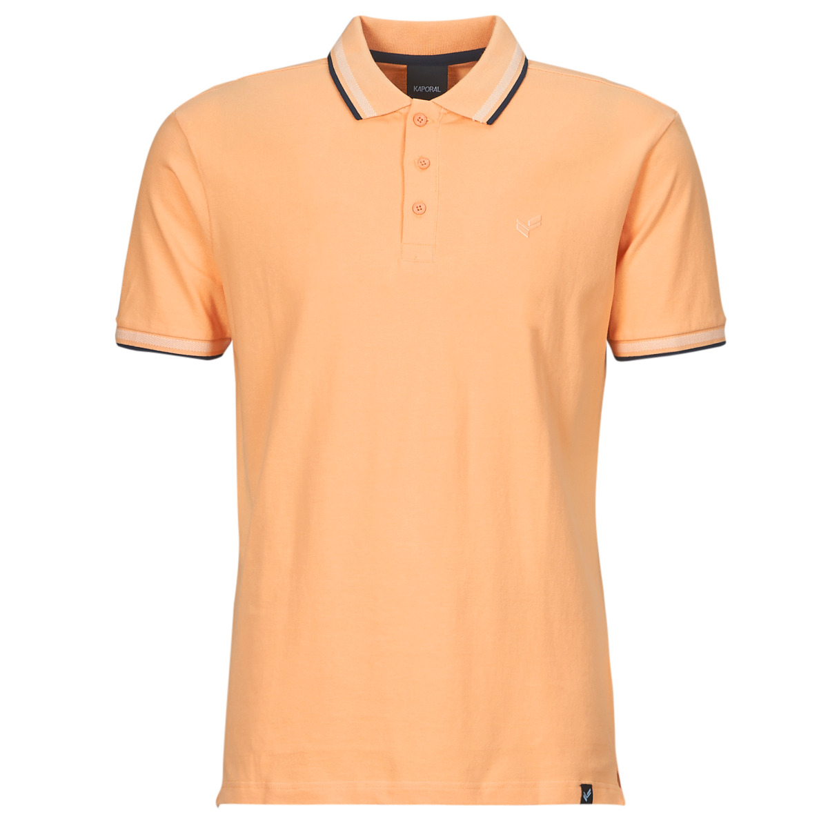 tekstylia Męskie Koszulki polo z krótkim rękawem Kaporal RAYOC Pomarańczowy