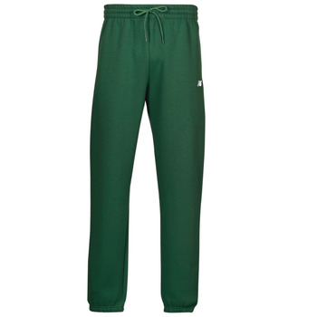 tekstylia Męskie Spodnie dresowe New Balance FLEECE JOGGER Zielony