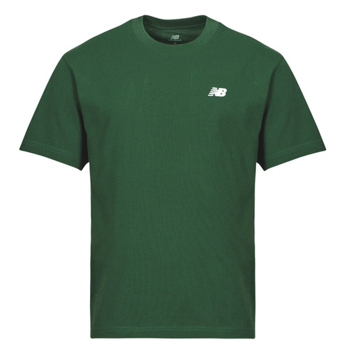 tekstylia Męskie T-shirty z krótkim rękawem New Balance SMALL LOGO JERSEY TEE Zielony