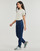 tekstylia Damskie T-shirty z krótkim rękawem New Balance SMALL LOGO T-SHIRT Beżowy