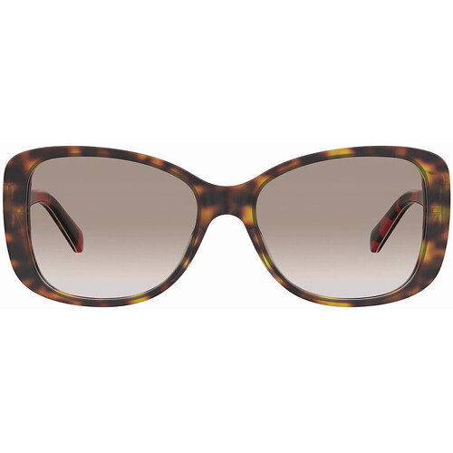 Zegarki & Biżuteria  Damskie okulary przeciwsłoneczne Love Moschino Occhiali da Sole  MOL054/S GCR Brązowy
