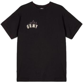 tekstylia Męskie T-shirty z krótkim rękawem Grimey  Czarny