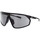 Zegarki & Biżuteria  okulary przeciwsłoneczne adidas Originals Occhiali da Sole  Sport PRFM SHIELD SP0074/S 02A Czarny