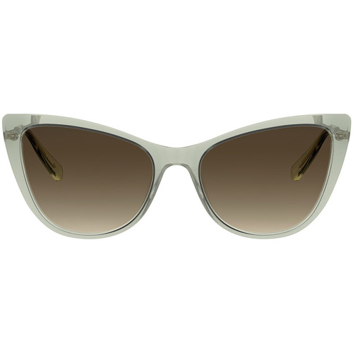 Zegarki & Biżuteria  Damskie okulary przeciwsłoneczne Love Moschino Occhiali da Sole  MOL062/S 1ED Zielony