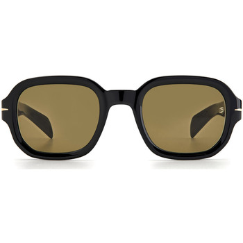 Zegarki & Biżuteria  okulary przeciwsłoneczne David Beckham Occhiali da Sole  DB7042/S 807 Czarny
