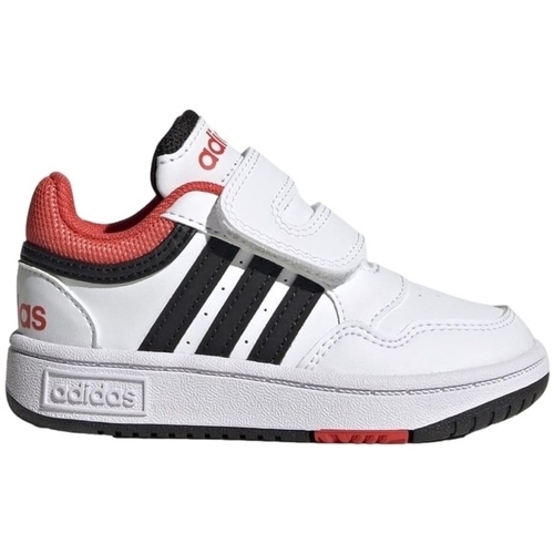 Buty Dziecko Trampki adidas Originals Baby Sneakers Hoops 3.0 CF I H03860 Czerwony