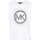 tekstylia Męskie T-shirty z krótkim rękawem MICHAEL Michael Kors CF351OZFV4 Biały