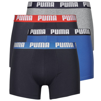 Bielizna Męskie Bokserki Puma PUMA BOXER X4 Niebieski