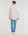 tekstylia Męskie Koszule z długim rękawem Tommy Jeans TJM REG OXFORD STRIPESHIRT Różowy