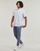 tekstylia Męskie Koszule z krótkim rękawem Tommy Jeans TJM REG MAO LINEN BLEND SS SHIRT Biały